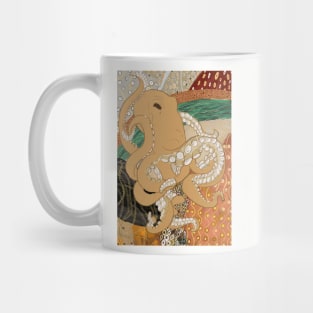 Octopods with Gustav Klimt Mug